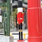 Life Size 1.5M Nutcracker Solider For Christmas Decoration