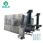 Small turnkey pure water making system / PET bottled water filling capping processing machine