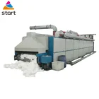 loose fiber slab continuous dryer high efficiency drying machine conveyor belt dryer machine drier