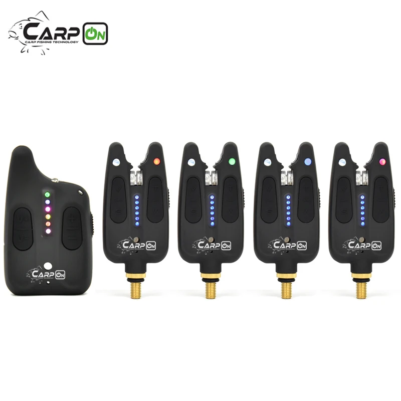 Wireless Black Plastic Fishing Carp Bite Alarm factory