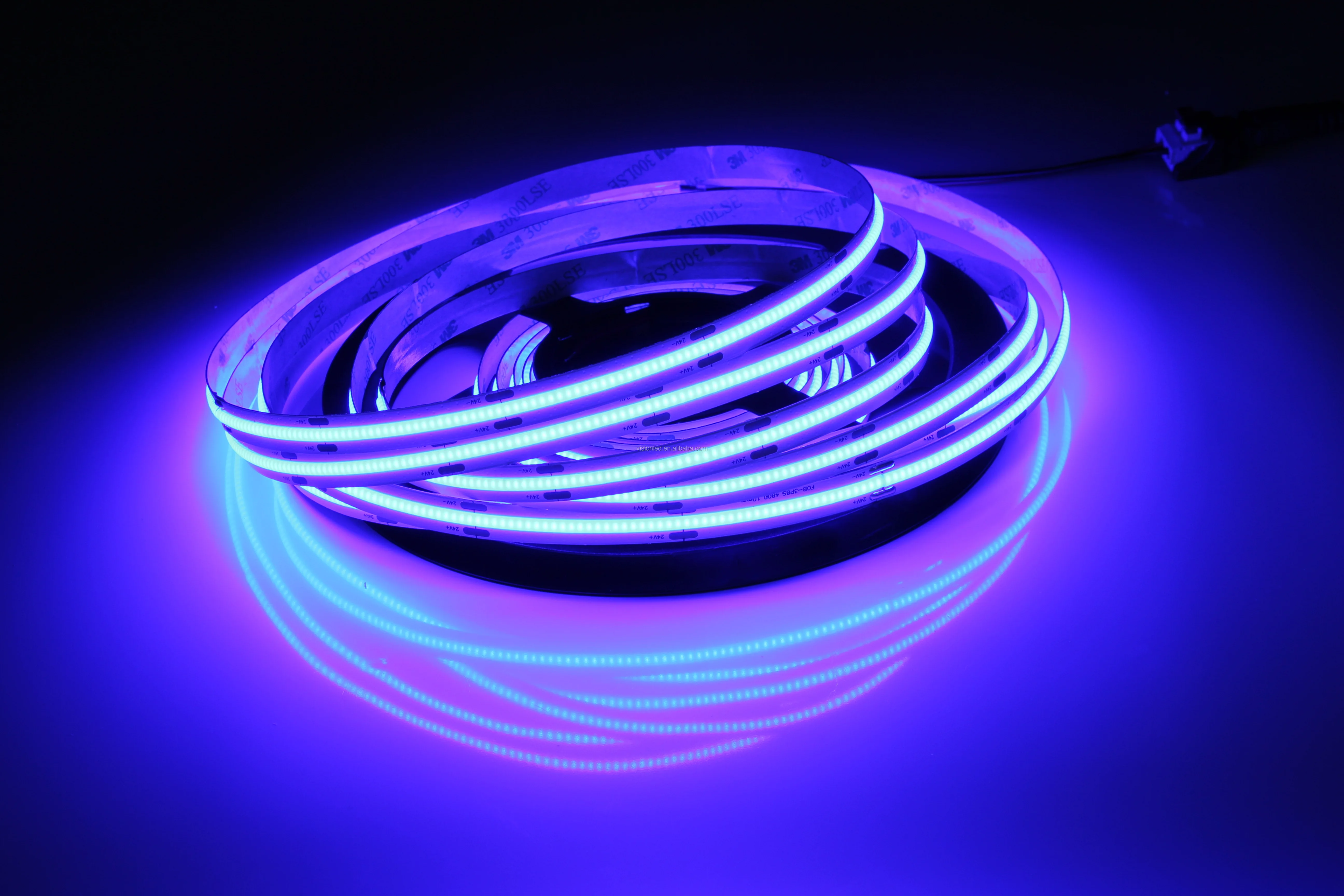 Hot COB LED Flexible Strips Light, 12V or 24V DC, 8mm or 10mm FPC