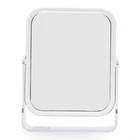 Rotatable Plastic Make-up Mirror Table Stand Cosmetic Mirror Vanity