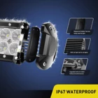 2020 Hot Sell 7 inch Double Row 36W led light bar truck 4x4 SUV Offroad Car driving led bar