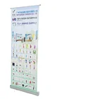 Manufacture Aluminum Roll Up Banner 80*200cm/85*200cm Pull Up Display Roll Up Stand