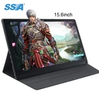 Monitor Type 15.6inch 4K Portable Monitor Type C Portable Gaming Monitor Wall Mounted