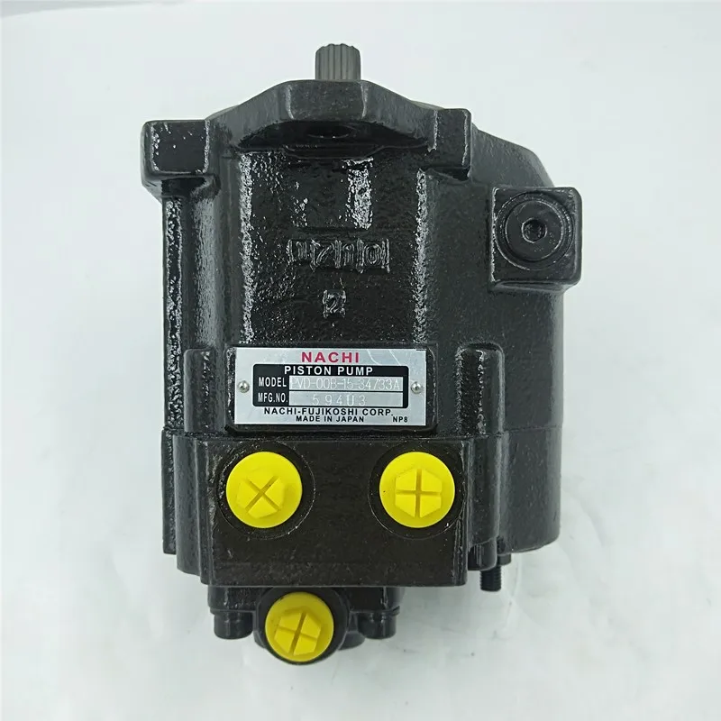 NACHI PVD series PVD-00B-15-34733A hydraulic piston pump Excavator variable displacement pump
