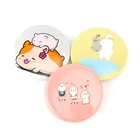 VOGRACE custom anime cute tin button emblem garment blank metal round star logo lapel pin tinplate badge