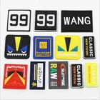 Label Heat Transfer Custom PVC Rubber Label Heat Transfer Rubber Label For Garment