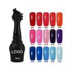 Esmaltes organic nile envases para de uas crystal amber uv soak off gel nail polish wholesale oem odm available