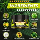 Face Cream China Factory Supplied Top Quality Hemp Extract Face Cream Moisturizing Nourishing Pain Relief Hemp Cream