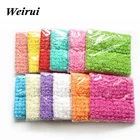 2cm Mini Foam Rose Artificial Flower Bouquet Multicolor Rose Wedding Flower Decoration Rose Flower 1 pack(144pcs )