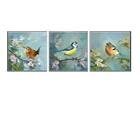 Giclee Printed Birds Animal Decoration Painting Framed Animal Print Wall Art
