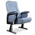 Logo Customization Theater Chair New Design Cheap Comfortable Theater Folding Metal Church Chair for Sale