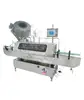 high quality full automatic straight metal cap twist-off capping machine
