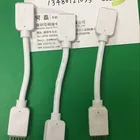 Led ストリップライトコネクタアダプタケーブル PCB クリップ圧着 3528 5050 5630 Rgb メス/オスコネクタ