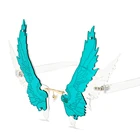Wing Colors Hot Selling Rimless Wing Shape 2 Colors New Style Sunglasses