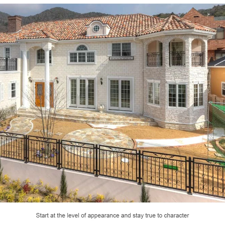 Simple Modern Sliding Entrance Iron Main Gate Design For Home