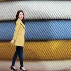 Thicken 7*7 yarn card cotton twill cloth 7s woven combing cotton thick oblique no stretch 345gsm active all process