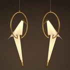 ST-5025-1 Single crane bird light pendant bird pendant lamp.