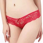 Factory Price Hot Selling Transparent Pretty Lace Sexy Ladies Underwear Womens Lace Panties on Sale