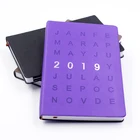OEM ODM Customizable Wholesale 160 Sheets A5 diary thick calendar planner notebook