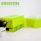 UNIVERSE customized clear acrylic tissue box