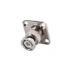 bnc panel mount socket connector solder type,electrical sockets made in china