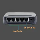 Ethernet OEM/ODM 5 Port 10/100/1000Mbps Plastic Housing Desktop Gigabit Ethernet Network Switch