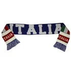Custom Mens Sports Acrylic Knitted Beanie Scarf Sets Football Fans Scarf