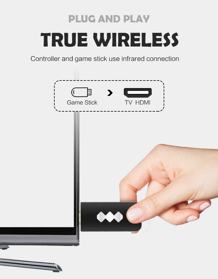 the game console into the tv usb interface and find that there