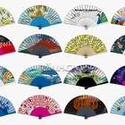 Fan Hand Wood Fan Promotional Wooden Paper Hand Fan In Custom Printed