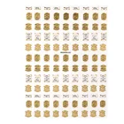 Nail Sticker Nail Design Nails Supplies Adhesive 3D Nail Decal Holographic Nail Sticker