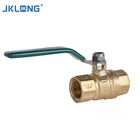 Jiekelong brand for USA Eurpore market J2035 1/2quot to 2quot PN20 full port brass ball valve for water