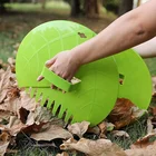 Garden Bag 2 Large Garden Scoops - Leaf Grabber And 100litre Reusable Garden Bag