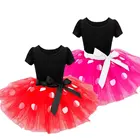 Wholesale short sleeve dance wear baby tutu children clothes girl dresses