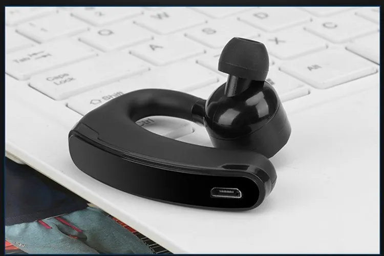V11 Wireless Headset Driver Business ear hook earphone HD Sport Stereo BT Voice Control headphone with Mic - ANKUX.COM