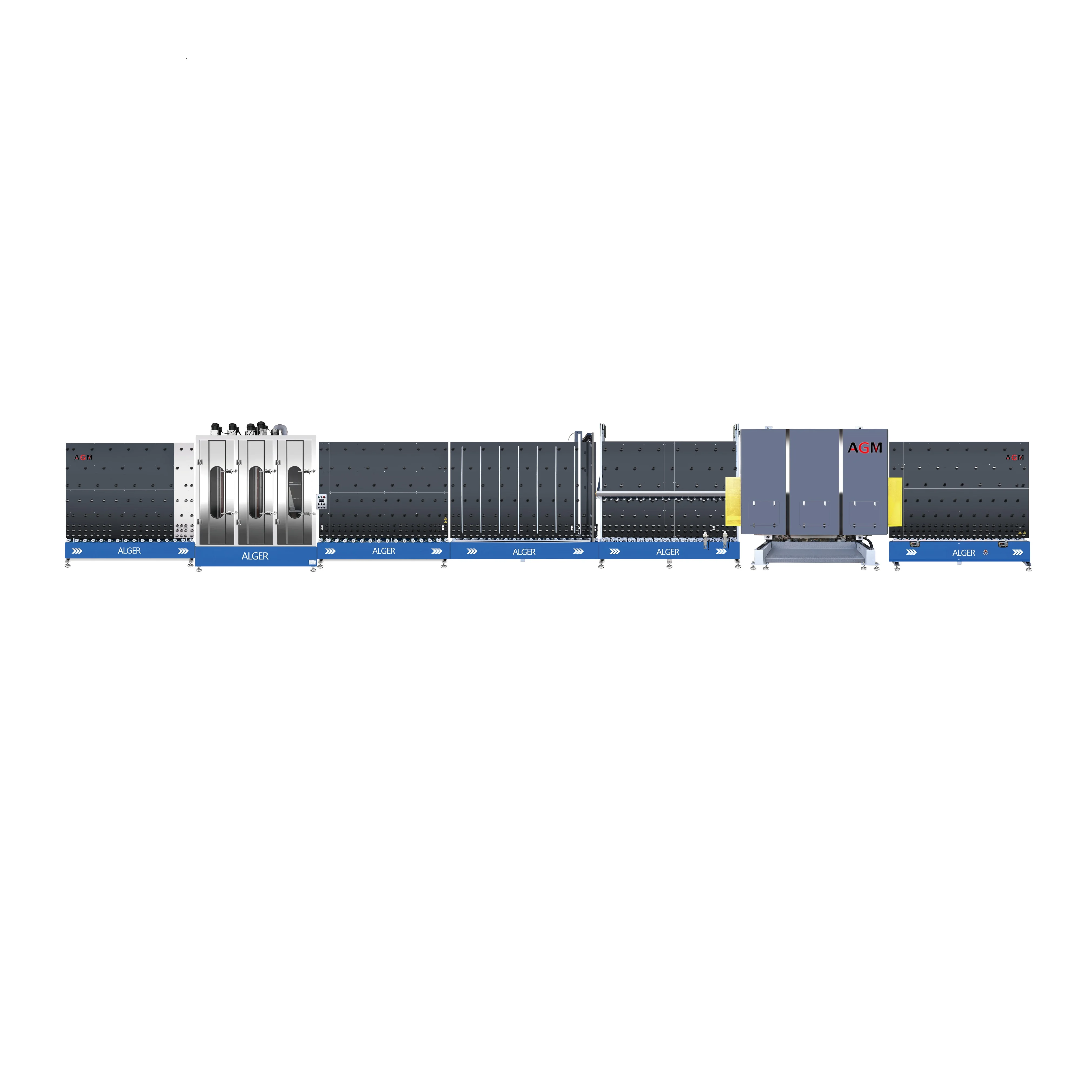 vertical glass production line