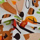 custom digital printed 95% cotton 5% spandex or lycra jersey knit fabric for kids clothing CT129