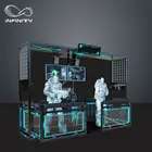 Cool Appearance Amusement Park Machine 9D Virtual Reality VR Game Machine Simulator Virtual Reality