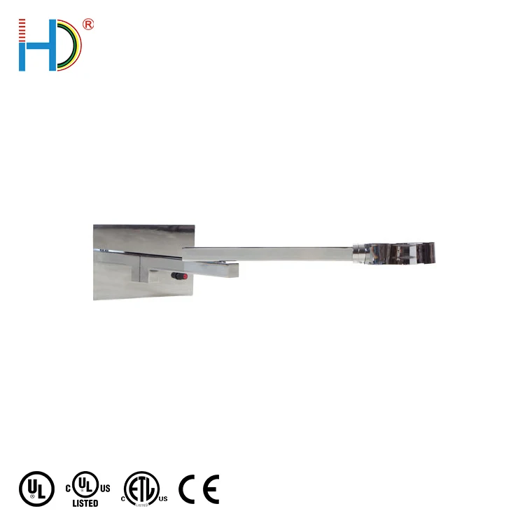 Modern Indoor Wall Fancy Boundary Bracket Polished Nickel Wall Light