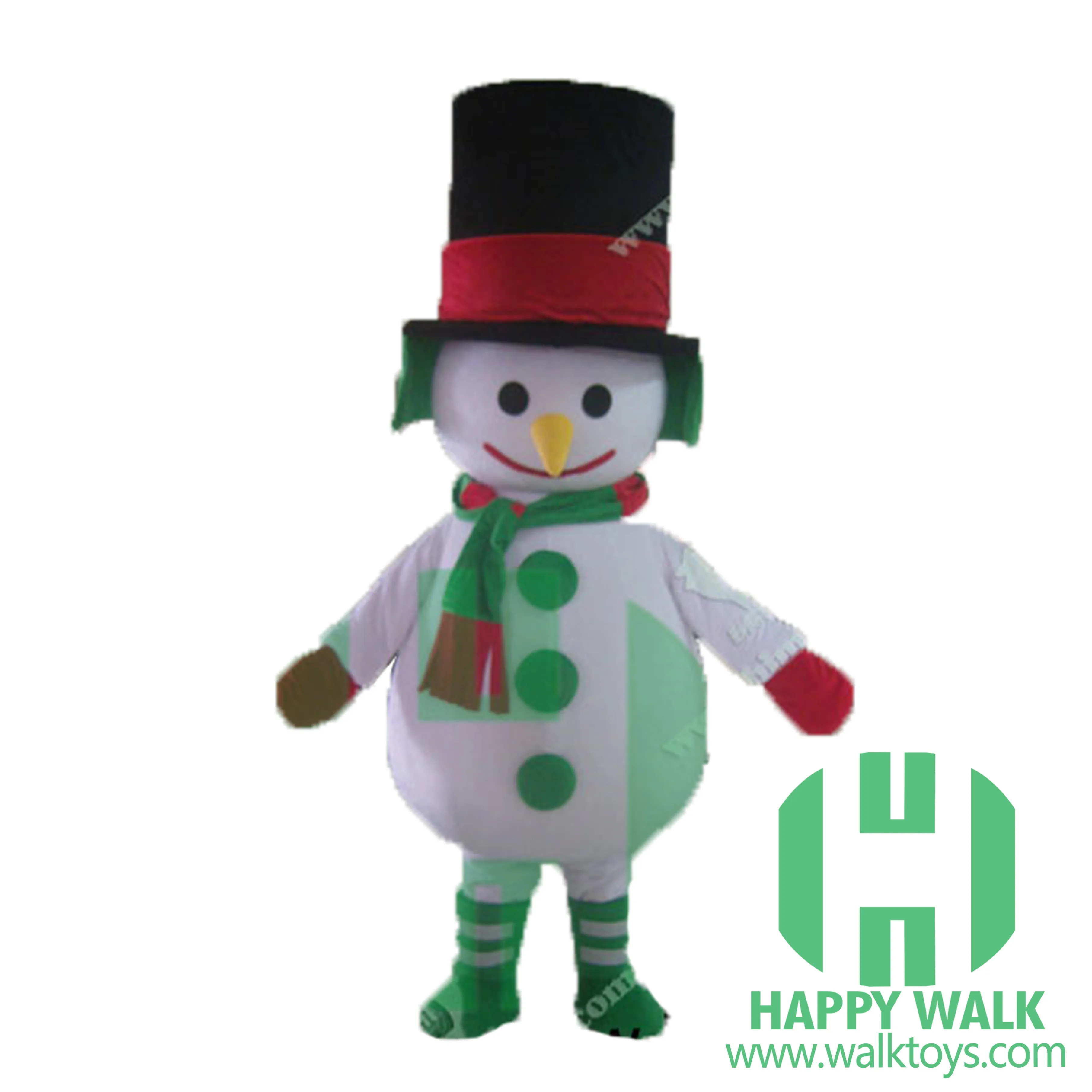 ПРИВЕТ CE Рождество взрослых карнавал Профессиональный Рождество Снеговик маскоты костюмы для Лидер продаж