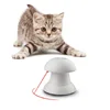 Cat Laser Interactive Toy Auto Rotating Light Chaser Feather Toy Intelligence Fun with USB Charging Cable for Cats And Dog