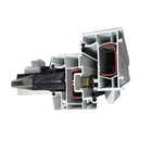 China factory upvc profile windows pvc
