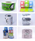 Unbubble waterproof laminated white pp adhesive labels sticker for plastic and glass bottles