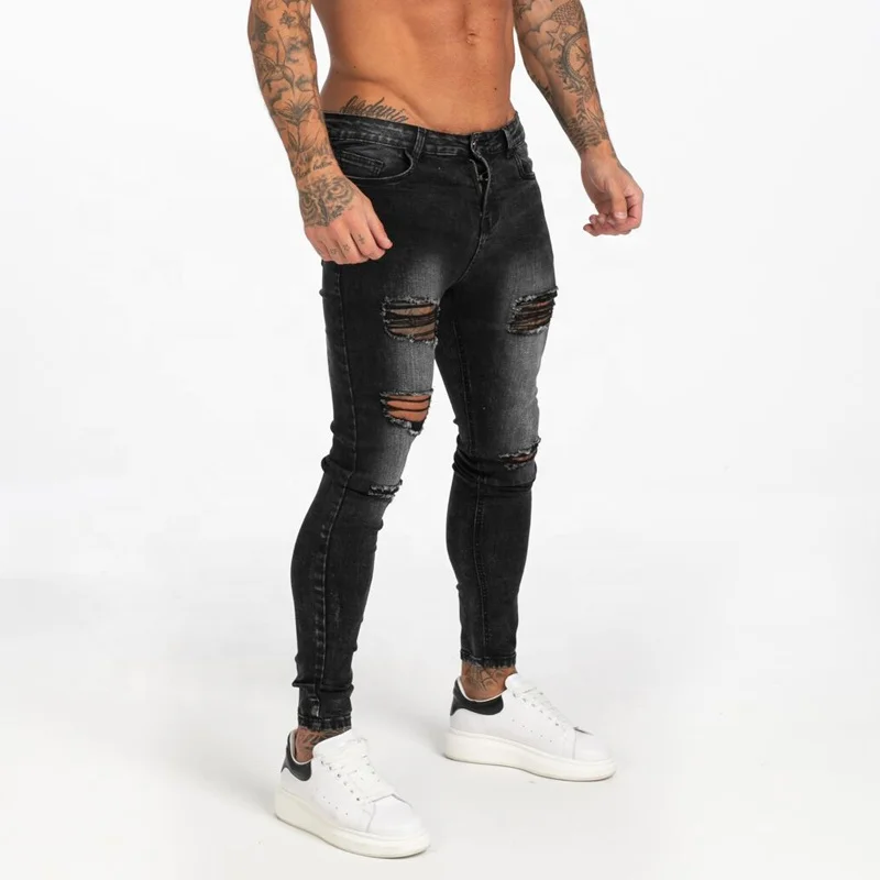 ankle high jeans mens
