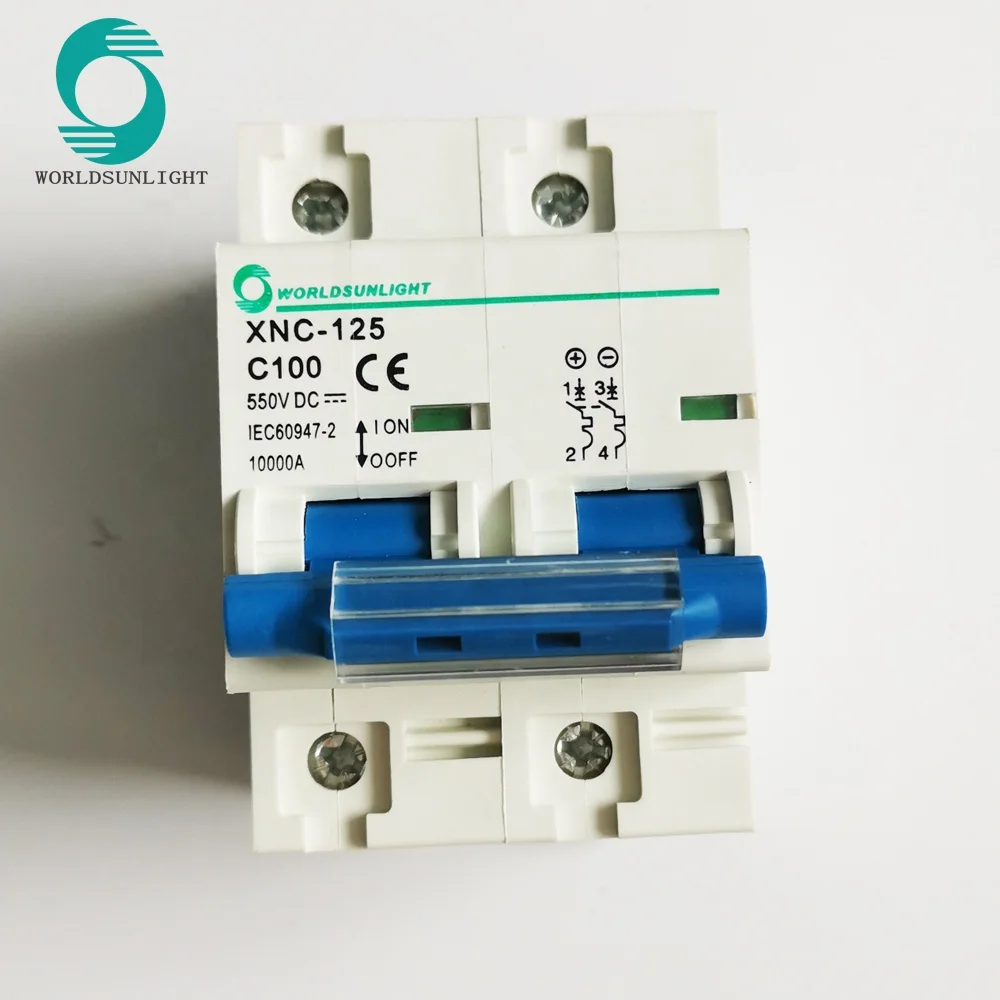 Xnc C Iec A V Dc Poles P Miniature Circuit Breaker Dc