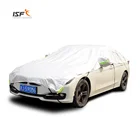 popular Aluminum foil half car cover outdoor anti hail car cover