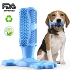 Pet Grooming Products Wholesale Rubber Pet Dog Toothbrush Stick Toy