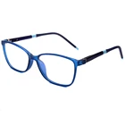 New Fashion Colorful Candy Color Children Kawaii Square Full rim Size 48-14-130 11.9g Optical Frame