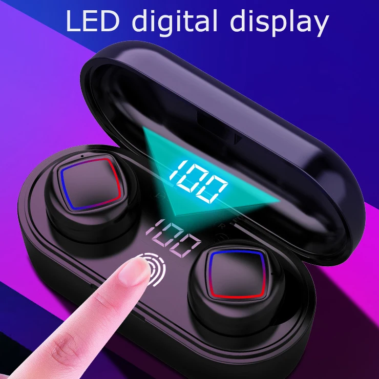 Wireless Bluetooth Headphone Earphone, 12 Hour Mini IPX7 Waterproof Ture Stereo Earbuds - ANKUX.COM